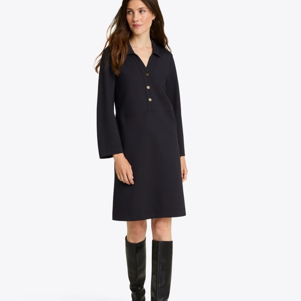 Draper James Lyla Shirtdress in Ponte